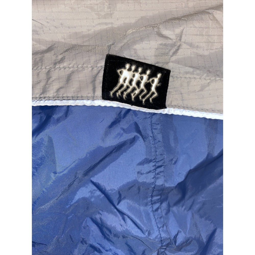 Vintage Men's Light Blue Gray Zip Up Athletic Jacket Size XL‎ - Picture 4 of 8